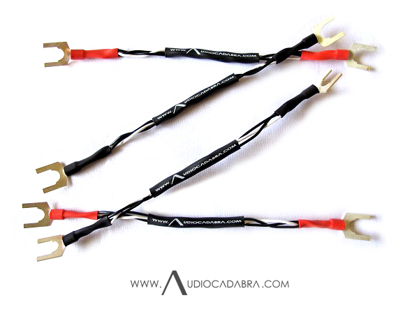 Audiocadabra Optimus Ultra Handcrafted Solid-Core Copper Jumper Cables