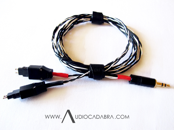 Audiocadabra-Optimus-Sennheiser-HD600-Headphone-Upgrade-Cable-With-Furutech-FT-2PS-And-Neutrik-TRS-Plugs