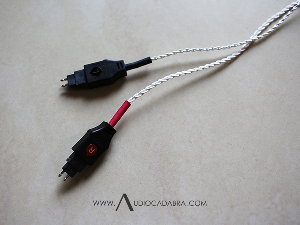 Audiocadabra-Ultimus3-Solid-Silver-Sennheiser-HD650-Headphone-Upgrade-Cable-With-Furutech-FT-2PS-Connectors