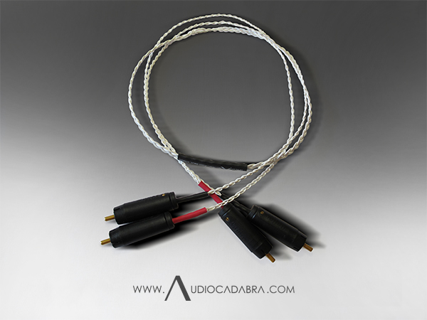 Audiocadabra Ultimus2 Plus Solid-Core Silver Analog Cable With ETI Audio BulletPlugs