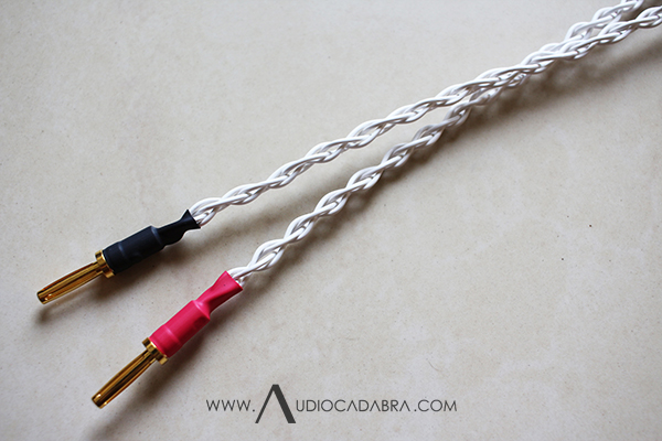 Audiocadabra Ultimus3 Prime Handcrafted Solid-Silver Speaker Cables