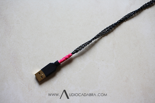 Audiocadabra Optimus3 Handcrafted Solid-Copper Single-Headed USB Cables