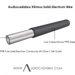 Audiocadabra-Xtrimus-99.99%-Pure-Solid-Electrum-Wire-In-PTFE-Insulation-Cutaway