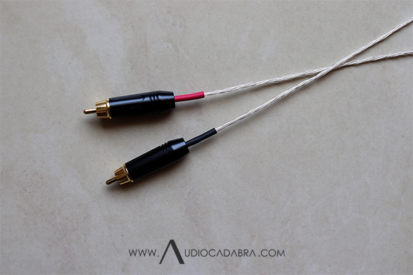 Audiocadabra Ultimus4 Prime Solid-Silver SuperClear RCA Cords