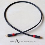 Audiocadabra-Xtrimus-Solid-Silver-SuperQuiet-Subwoofer-Cable-With-RCA-To-RCA-Connectors