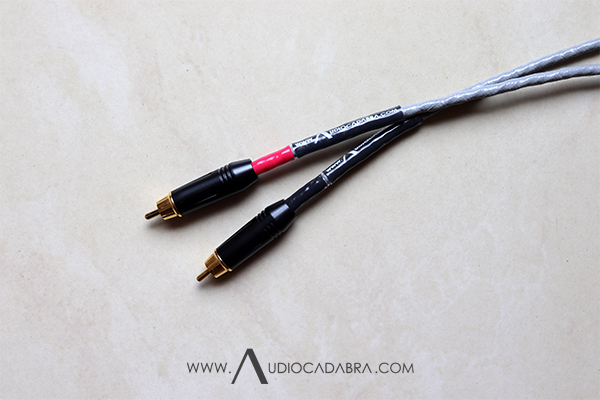 Audiocadabra Xtrimus4 Prime Solid-Silver SuperQuiet Phono Cables