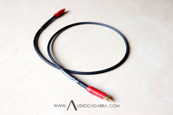 Audiocadabra Xtrimus Solid-Silver SuperQuiet Coaxial Cable With RCA Connectors