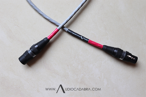 Audiocadabra-Xtrimus-Prime-Solid-Silver-SuperQuiet-AES-EBU-Cable-With-Female-To-Male-XLR-Connectors