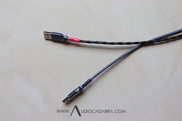 Audiocadabra-Xtrimus-Solid-Silver-SuperQuiet-Dual-USB-Cable-Mkll-