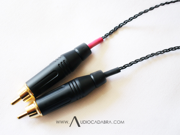 Audiocadabra Optimus3 Handcrafted Solid-Copper Analog RCA Cables