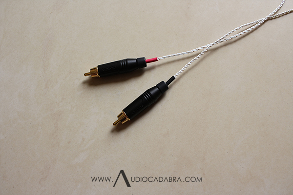 Audiocadabra Ultimus3 Handcrafted Solid-Silver Analog RCA Cables