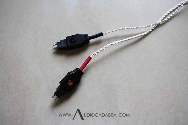 Audiocadabra Ultimus3 Handcrafted Solid-Silver Sennheiser HD650 Headphone Upgrade Cables