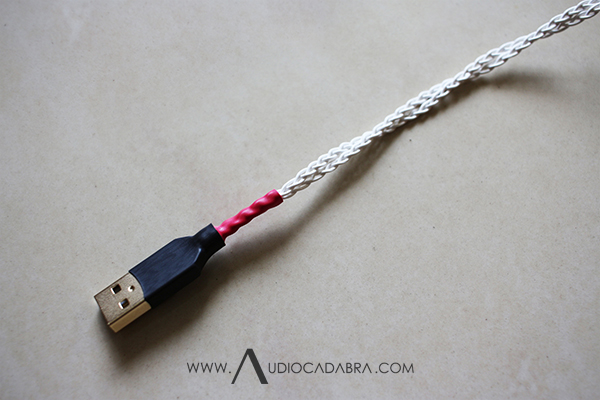 Audiocadabra Ultimus3 Handcrafted Solid-Silver Single-Headed USB Cables