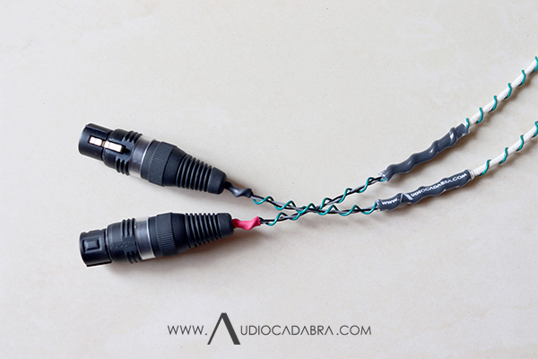 Audiocadabra Ultimus Solid-Silver SuperClear XLR Cords